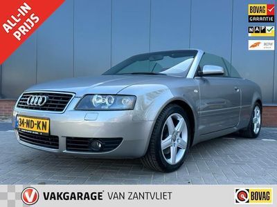 tweedehands Audi A4 Cabriolet 2.4 V6 Exclusive (12 mnd BOVAG garantie)