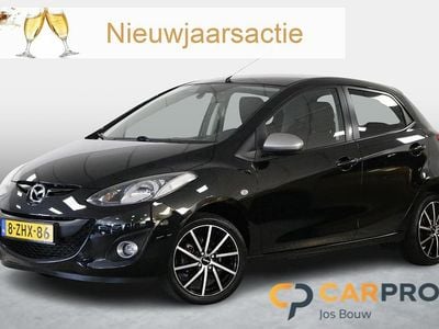 Zwart Gebruikt 2015 Mazda 2 Edition Hatchback | € 9.830