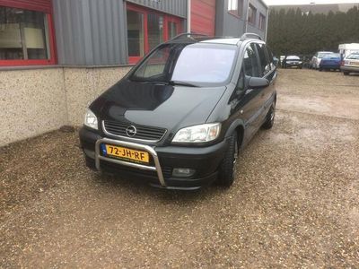 Occasion Opel Zafira 125 PK (91 kW) 2002 Zwart MPV