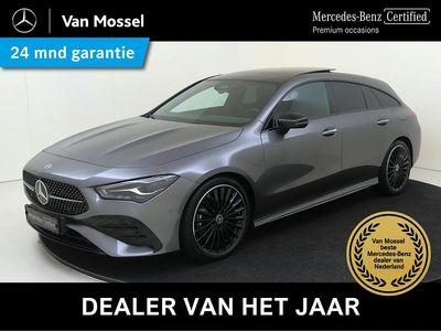 Grijs Occasion 2025 Mercedes CLA180 Shooting Brake AMG line Stationwagen | € 42.945 (Eerlijke prijs)