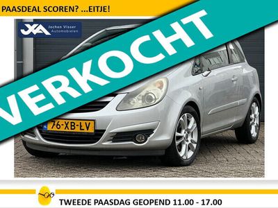 tweedehands Opel Corsa 1.4-16V Sport Automaat - Starsilber - Topstaat!