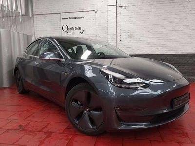 Occasion Tesla Model 3 Long Range RWD 366 kW (498 PK) 2020 Zilver Sedan