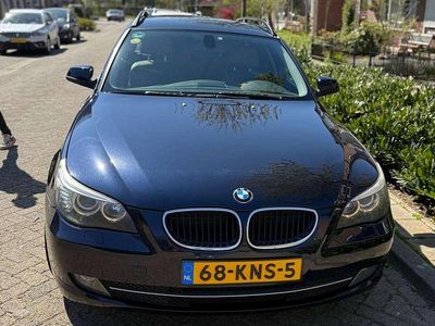Blauw Gebruikt 2010 BMW 520 Comfort Edition Stationwagen | € 8.950 (Duur)