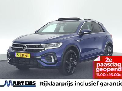Blauw Occasion 2022 VW T-Roc R-line SUV | € 36.749 (Duur)