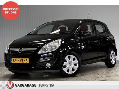 Occasion Opel Corsa Enjoy 90 PK (66 kW) 2009 Zwart (metallic) Hatchback