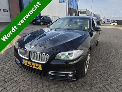 Occasion BMW 520 Luxury Line 184 PK (135 kW) 2014 Zwart Sedan