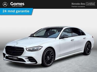 Wit Occasion 2024 Mercedes S350 AMG line Sedan | € 119.950