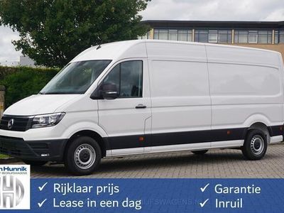 tweedehands VW Crafter 35 2.0 TDI L4H3 140PK Airco, Apple CP / Android Auto, Gev. Stoel, PDC!! NR. 490