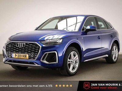 Blauw Occasion 2022 Audi Q5 Sportback S-Line SUV | € 42.900 (Super prijs)