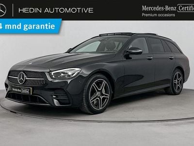 Occasion Mercedes E300 AMG line 320 PK (235 kW) 2024 Zwart Stationwagen