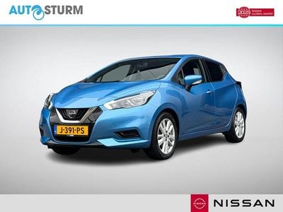 Occasion Nissan Micra Acenta 2020 Blauw Hatchback