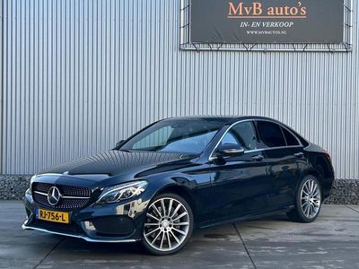Zwart (metallic) Occasion 2016 Mercedes C250 Edition 1 Sedan | € 14.950 (Eerlijke prijs)