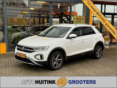 Wit Gebruikt 2022 VW T-Roc Style SUV | € 23.990 (Eerlijke prijs)