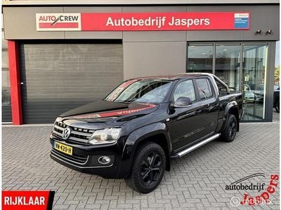 Zwart Gebruikt 2015 VW Amarok Highline Pickup | € 19.950