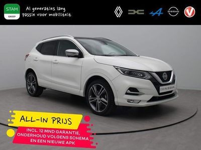 tweedehands Nissan Qashqai 160pk DIG-T Tekna + AUTOMAAT ALL-IN PRIJS! Adapt. cruise | Bose | Leder | Panoramadak | Trekhaak