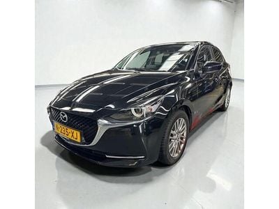Zwart (metallic) Occasion 2022 Mazda 2 Luxury Hatchback | € 11.950 (Goede deal)