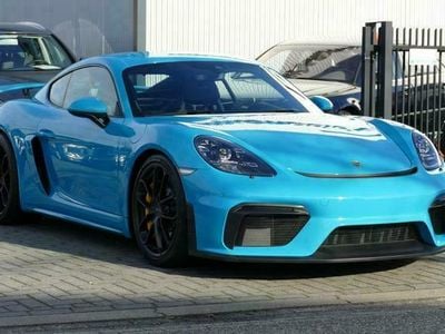 Occasion Porsche 718 Cayman Sport 421 PK (309 kW) 2020 Blauw Coupé