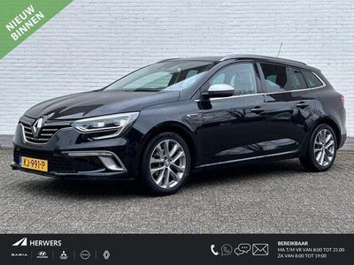 tweedehands Renault Mégane GT Line Estate 1.2 TCe / Afneembare trekhaak / achteruitrij camera / Dodehoek detectie / Cruise / Climate / Keyless / Parkeerhulp / Kuipstoel / LED /