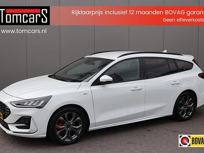 Wit Occasion 2022 Ford Focus ST-Line Stationwagen | € 21.450 (Iets duurder)