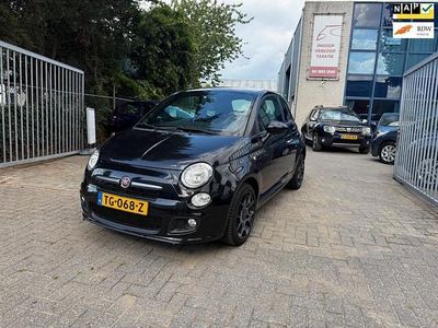 Zwart Gebruikt 2013 Fiat 500 Lounge Hatchback | € 5.245 (Iets duurder)