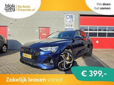 Blauw Occasion 2020 Audi e-tron S-Line SUV | € 28.950 (Super prijs)