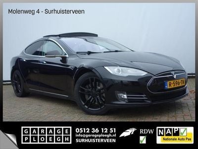 Occasion Tesla Model S Performance 278 kW (378 PK) 2014 Zwart Hatchback