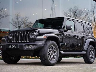 Zwart Occasion 2022 Jeep Wrangler Unlimited Sahara SUV | € 59.888 (Iets duurder)