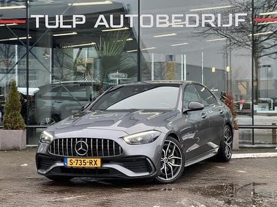 Grijs (metallic) Gebruikt 2022 Mercedes C300 AMG line Sedan | € 42.740 (Super prijs)