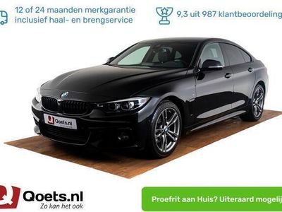 tweedehands BMW 430 4-SERIE Gran Coupé i xDrive High Executive M-sport - Head-up - Stoelverwarming - Adaptief onderstel - Surround View - Driving Assistant - Alarm - PDC - LED