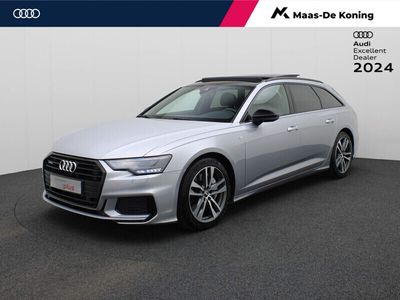 tweedehands Audi A6 Avant 55 TFSI/340PK quattro S Line edition · Panoramadak · Trekhaak · Drive select