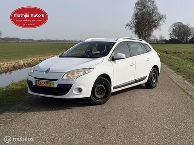 Occasion Renault Mégane GrandTour Dynamique 110 PK (80 kW) 2009 Wit Stationwagen