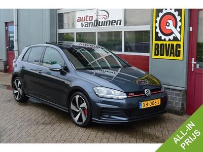 tweedehands VW Golf VII 2.0 TSI GTI Performance O.a: Pano, Carplay, Stoelverw, Acc, Navi, Etc. All-in prijs!