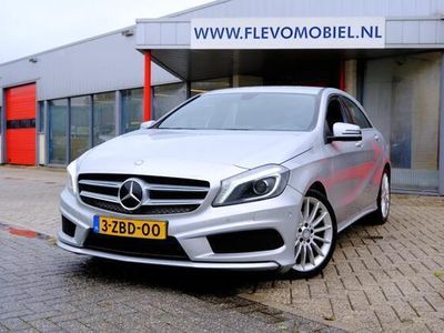 tweedehands Mercedes A180 Ambition AMG Aut. Xenon|Navi|Sportstoelen|Leder-Al