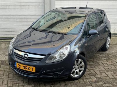 Occasion Opel Corsa Edition 95 PK (69 kW) 2010 Blauw Hatchback