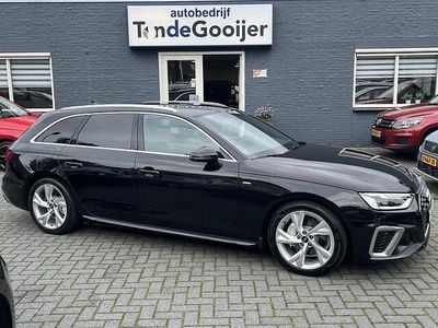 Zwart Occasion 2022 Audi A4 S-Line Stationwagen | € 37.900 (Eerlijke prijs)