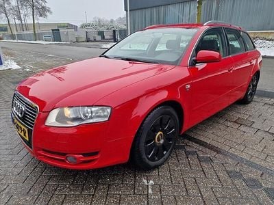 Rood Occasion 2007 Audi A4 Stationwagen | € 6.499 (Eerlijke prijs)