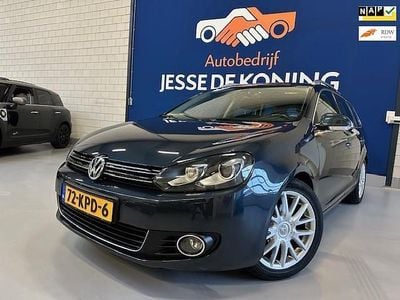 Blauw (metallic) Gebruikt 2010 VW Golf Highline Stationwagen | € 5.950 (Eerlijke prijs)