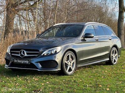 Grijs Gebruikt 2016 Mercedes C250 Prestige Stationwagen | € 14.995 (Duur)