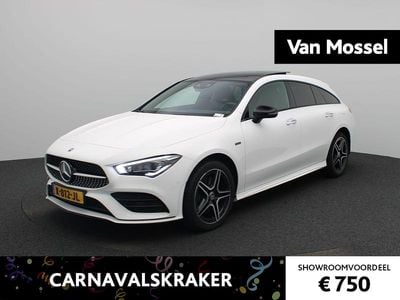 Wit Occasion 2021 Mercedes CLA250e Shooting Brake Business Stationwagen | € 29.400 (Eerlijke prijs)