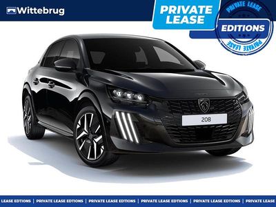 Nieuw Peugeot 208 GT 110 PK (80 kW) 2025 Zwart Hatchback