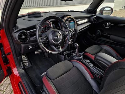 tweedehands Mini John Cooper Works Cabriolet S One JCW 2.0 Cooper Chili Leder Union Jack Dak &