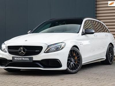 Occasion Mercedes C63S AMG AMG 510 PK (375 kW) 2016 Wit Stationwagen