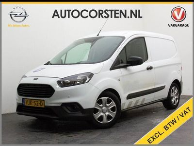 tweedehands Ford Transit COURIER TDCi Navi Camera Apple Android App Connected Services PDC-A+Voor Airco Deuren achter TSC ESP ABS EBD Mistlampen BAS Hill-hold El.Verst.+Verwarmde spiegels Schuifdeur rechts Trend Duratorq S&S 1.5 TDCI Voice-Command EURO 6