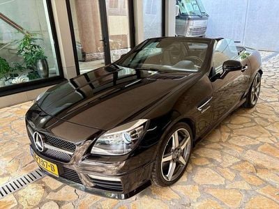 Zwart Gebruikt 2014 Mercedes SLK55 AMG AMG Cabriolet | € 59.000