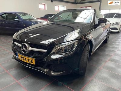 Occasion Mercedes C200 Premium Plus 184 PK (135 kW) 2018 Zwart Cabriolet