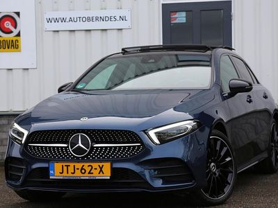 Occasion Mercedes A250 AMG line 218 PK (160 kW) 2022 Blauw Hatchback