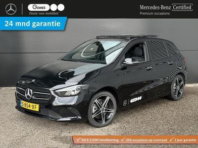 tweedehands Mercedes B250 e Luxury | Panoramadak | Nightpakket | Achteruitrijcamera | Stoelverwarming | Dodehoekassistent | Apple & Android Carplay