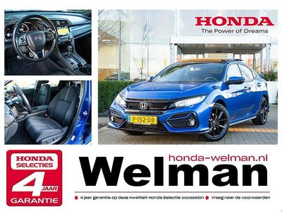 Occasion Honda Civic Executive 127 PK (93 kW) 2022 Blauw (metallic) Hatchback