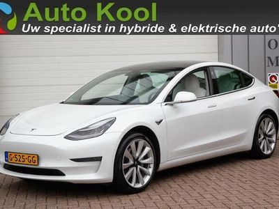 tweedehands Tesla Model 3 Long Range 75 kWh AWD/19"/Wit leder/Autopilot