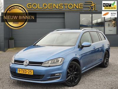 tweedehands VW Golf VII Variant 1.2 TSI Highline Automaat DSG,Groot scherm Navi,Cruise,Clima,Trekhaak,Stoelverwarming+Massage,N.A.P,APK tot 07-2024